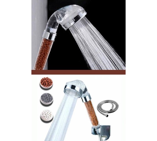 Boncuklu Su Tasarruflu Kireç Önleyici Duş Başlığı