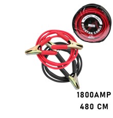 1800 AMPER TIR İÇİN AKÜ TAKVİYE KABLOSU 4.8MT - PENCERELİ BEZ ÇANTALI