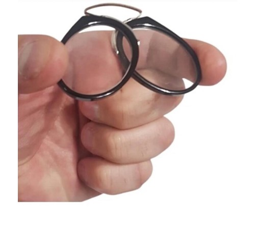 Burun Üstü Mini Sapsız 2.5x Gözlük Büyüteç