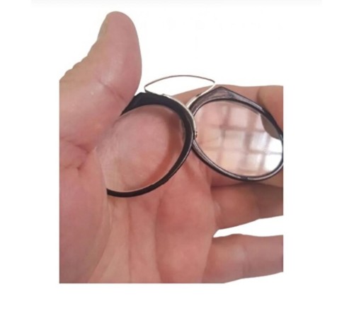 Burun Üstü Mini Sapsız 2.5x Gözlük Büyüteç