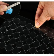 Çift Taraflı Yuvarlak Montaj Macunu 42li