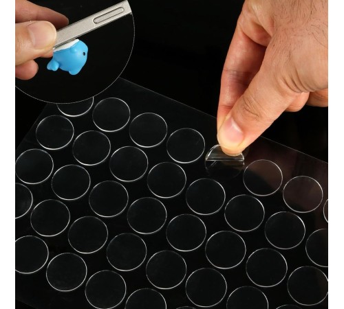 Çift Taraflı Yuvarlak Montaj Macunu 42li