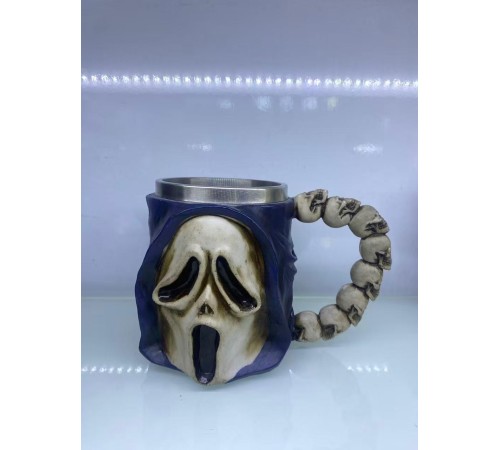 Çığlık Çelik Kupa Bardak Kod 220051