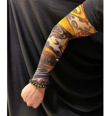 Çorap Dövme Giyilebilir Kol Bacak Dövmesi Likralı 2 Adet Model 27