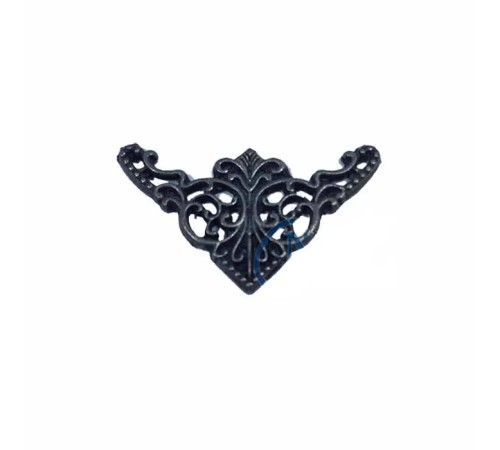 Dekoratif Köşe Süsü, Köşelik - Küçük, 19x34mm, Eskitme, 1 Adet