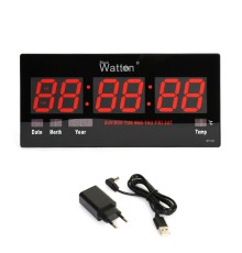 Dijital Duvar ve Masa Saati Wt-109