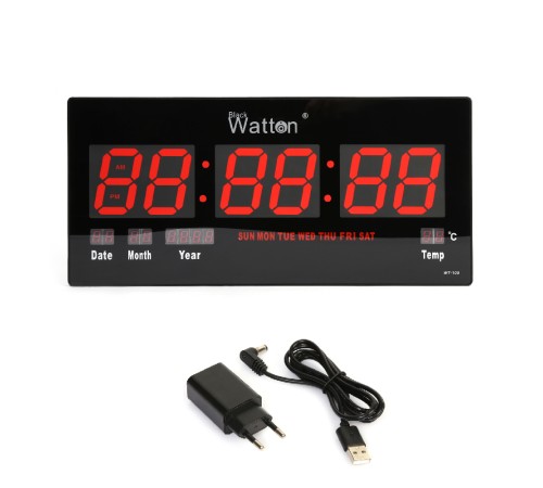 Dijital Duvar ve Masa Saati Wt-109