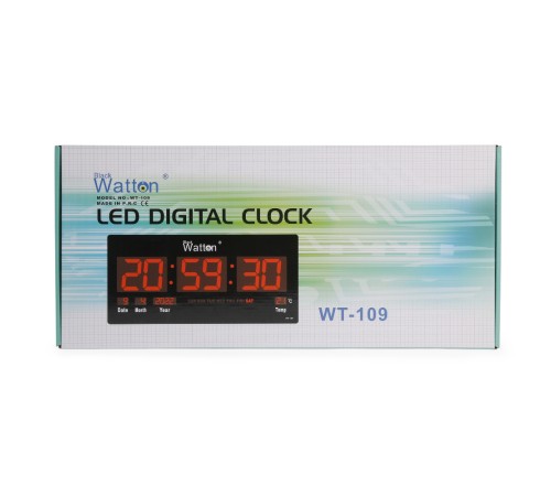 Dijital Duvar ve Masa Saati Wt-109