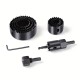 11İN1 BUAT AÇMA PANÇ SETİ METAL AHŞAP PVC ALÇIPAN PLS. 19-22-29-32-38-44-51-64MM