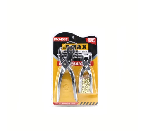 2Lİ SET  6 DİŞLİ METAL KEMER DELME PENSESİ PERÇİN PENSESİ GOLD PERÇİN