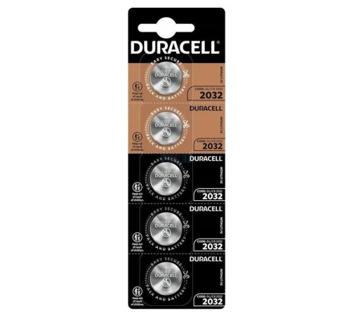 Duracell CR2032 3V Lityum Pil 5'li Paket