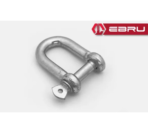 Ebru Düz Zincir Kilidi 8mm - 25 Adet