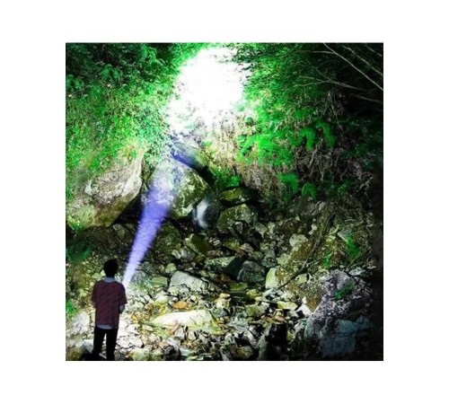 El Feneri 8 Mod Şarjlı Fosforlu Mıknatıslı Led El Feneri