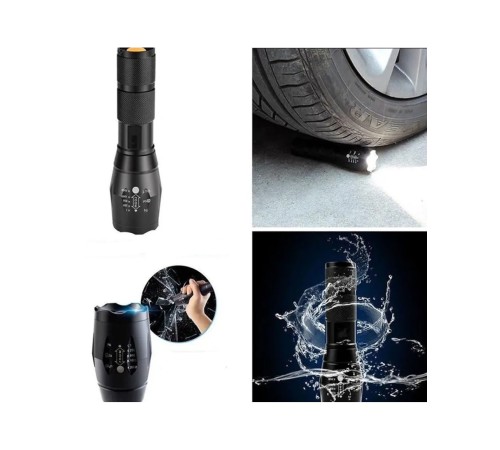 El Feneri Beyaz Sarı Ve Mor Renk Aydınlatma Q5 Led