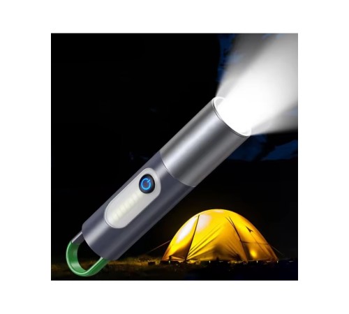 El Feneri Kamp Lambası 750 Lümen Şarjlı Type-C