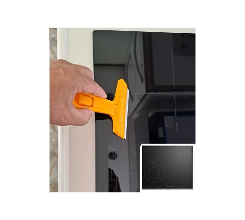 Eltos Çok Fonksiyonlu Profesyonel Cam Kazıma Bıçağı 2 Adet Yedek Bıçak Hediyeli