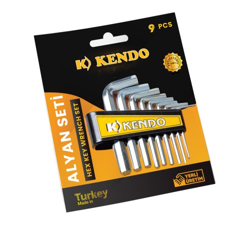 Eltos Kendo Allen Anahtar Seti Alyan Anahtar 9 Parça