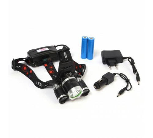 F.B.I BR-5000 T6 5000 LM 3xCree XML-T6+2R5 LED Kafa Feneri