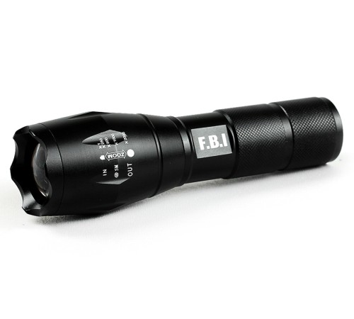 F.B.I F-T3 Su Geçirmez Alüminyum Oksidiyon Şarjlı El Feneri