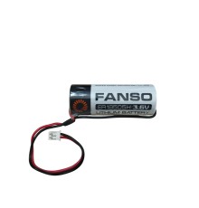 FANSO ER18505H Kablolu Konnektörlü (JST PH-2.0) 3.6V Lithium Pil (Li-SOCL2)