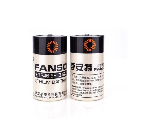 FANSO ER34615H 3.6V D Size Lithium Pil (Li-SOCL2)