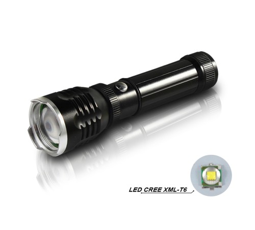 Flaşörlü Uzun Mesafeli Şarjlı Pilli Mıknatıslı EL Feneri Wt-282