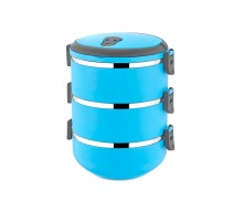 MAVİ 3LÜ SEFER TASI SAKLAMA KABI 1.8LT