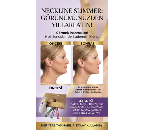 Gıdık Giderici Gıdı Eritme Çene Altı Masaj Aleti Boyun Egzersizi