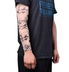 Giyilebilir Kol Dövmesi Çorap Dövme 3D Baskılı Kol Bacak Dövme 2 Adet Model 25