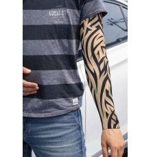 Giyilebilir Kol Dövmesi Çorap Dövme 3D Baskılı Kol Bacak Dövme 2 Adet Model 2