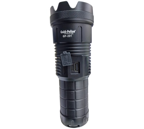 Gold Polıce GP-291 Güçlü El Feneri 20,000 Lümen