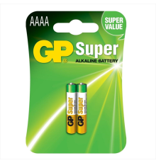 GP AAAA Alkalin Pil 2li Blister