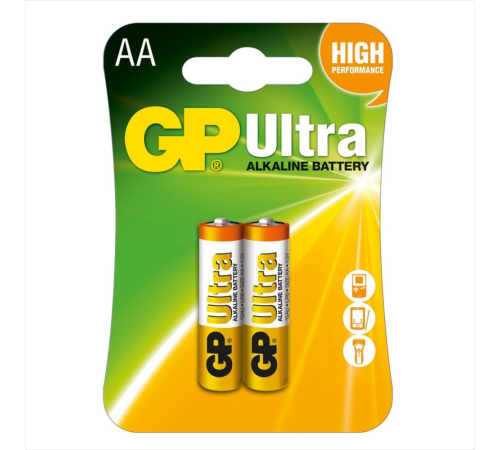 GP Ultra Alkalin AA Kalem Pil 2li