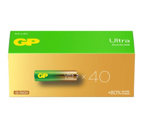GP Ultra Alkalin AA Kalem Pil 40'lı Paket
