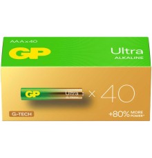 GP Ultra Alkalin AAA İnce Kalem Pil 40'lı Paket