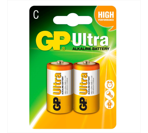 GP Ultra Alkalin C Orta Pil 2li