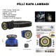 Güçlü Pilli Kafa Lambası Wt-607