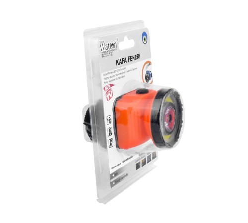 Güçlü Pilli Kafa Lambası Wt-607