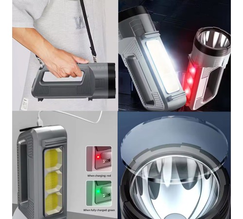 Güçlü Şarjlı Fener Masa Lambası Wt-603