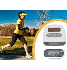 Güneş Enerjili Pedometre ve Kalori Ölçer Adımsayar