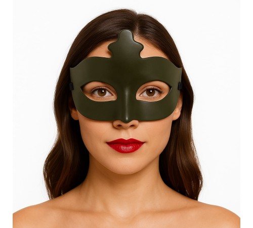 Haki Yeşil Renk Masquerade Kostüm Partisi Venedik Balo Maskesi