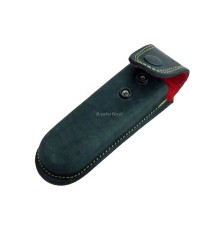 Hakiki Deri Çakı Kılıfı No:5 - 15 cm, Kemerlikli