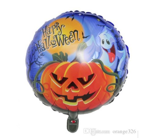 Happy Halloween Folyo Balon 18 inç