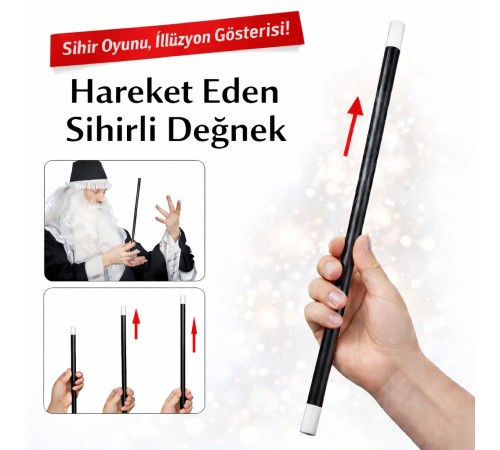 Hareket Eden Sihirli Değnek Çubuk 24 cm