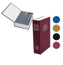 KUMBARA HOMESAFE BOOKSAFE BÜYÜK 240X155X55MM KİTAP MODELİ KİLİTLİ KASA KUMBARA
