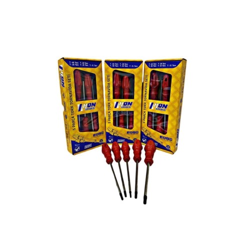 Hon 5 Parça Torx Tornavida Seti