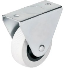 Hts 105 - 50 mm Sabit Gri PVC Teker 4 Adet