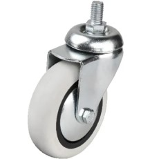 Hts 352 - 75x25 mm PVC Makaralı Vidalı Teker 4 Adet