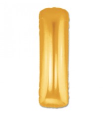 I Harf Folyo Balon Altın Renk  40 inç