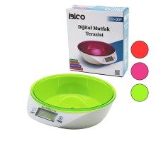 DİJİTAL - PİLLİ MUTFAK TERAZİ TARTI KASELİ - 5KG/1GR